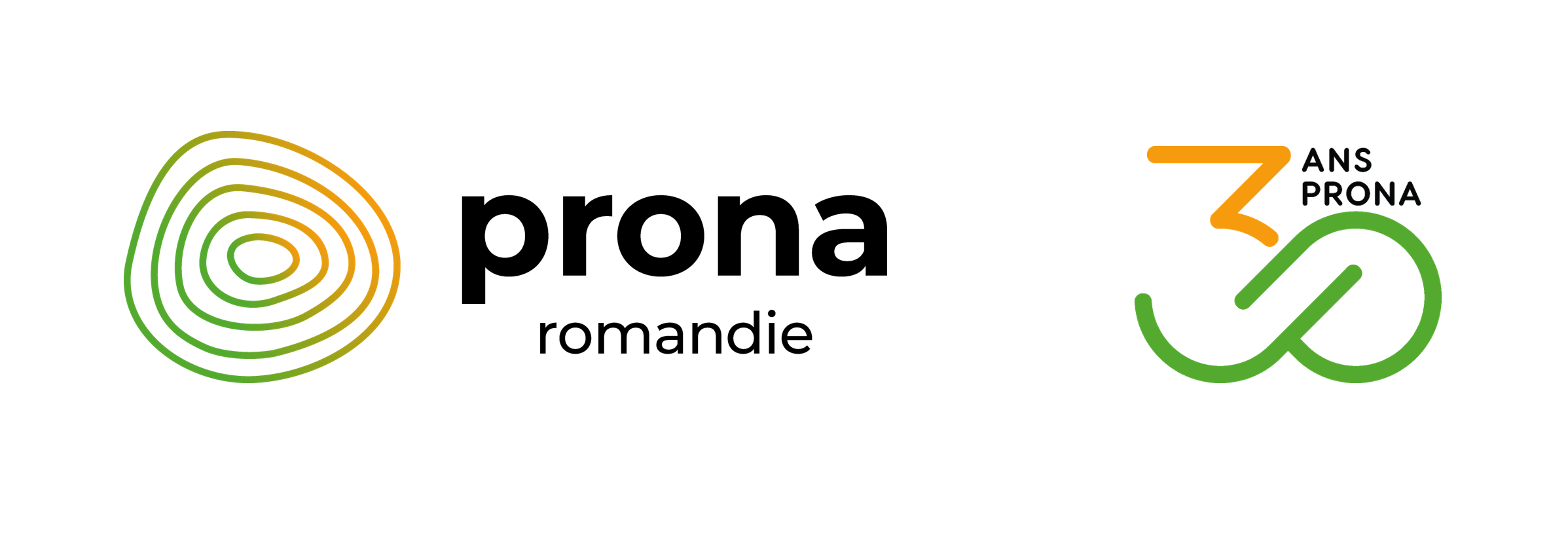 Logos Prona et 30 ans