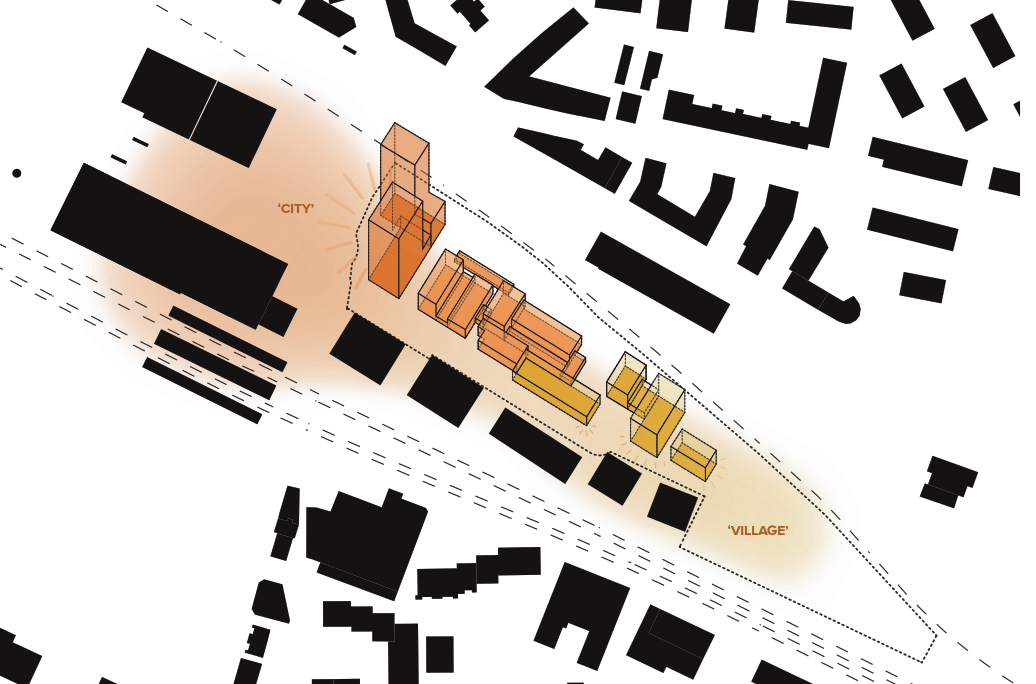 Plan d'affectation Malley-Manufacture - Périmètre du projet et zones constructibles à Lausanne