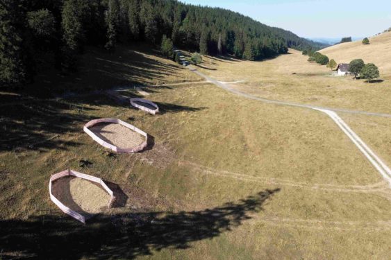 Travaux d'assainissement du site de la vue des Alpes