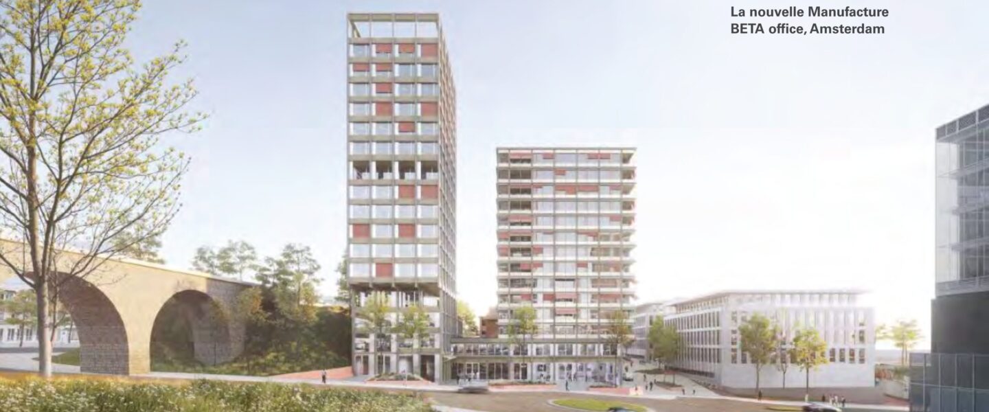 Plan d'affectation Malley-Manufacture - Périmètre du projet et zones constructibles à Lausanne